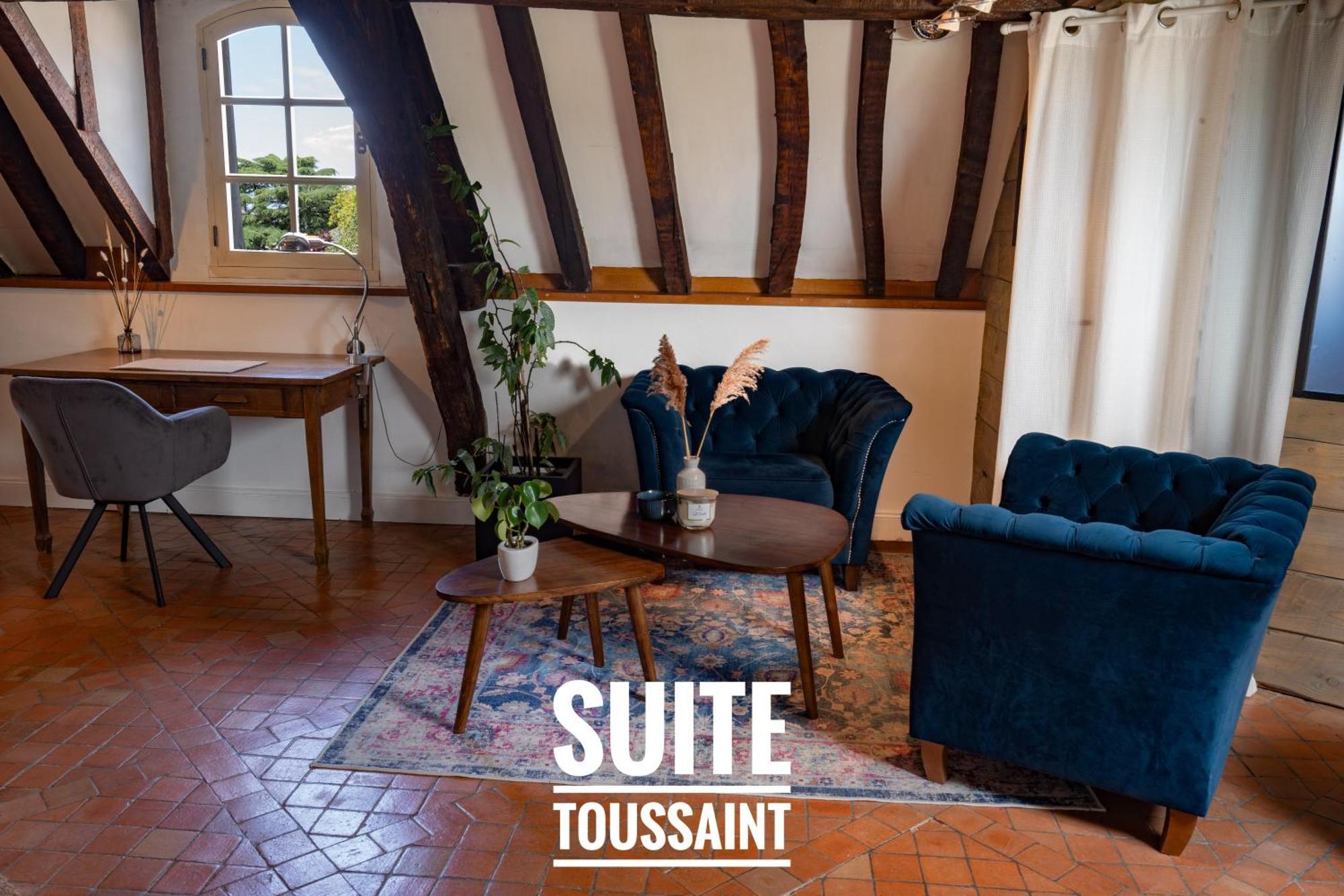 Suite Toussaint - Calme & Authentique อองเชร์ ภายนอก รูปภาพ